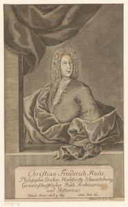 Portrait de Christian Friedrich Ruhe - Johann Wolfgang Heinrich Stockmar