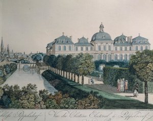 Le Palais des Princes Électeurs à Poppelsdorf, près de Bonn