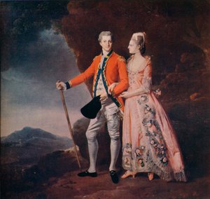 Couple dans un Paysage Montagneux, vers 1779