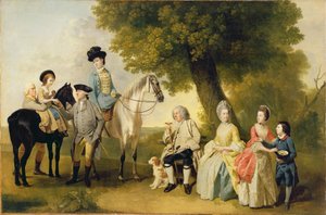 La famille Drummond, vers 1769