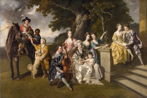 La famille de Sir William Young - Johann Zoffany