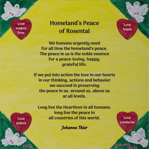 Paix de la patrie de Rosental - Johanna Thier