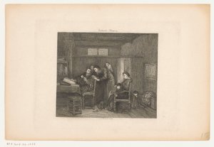 Intérieur avec un administrateur à son bureau