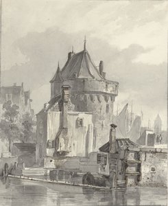 Vue de la Hoofdtoren à Hoorn