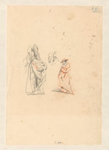 Études de évêques et un cardinal - Johannes Bosboom