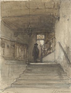 Escalier - Johannes Bosboom