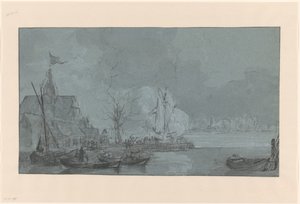 Dernier tir de Dordrecht vers les Français à Papendrecht, 1813