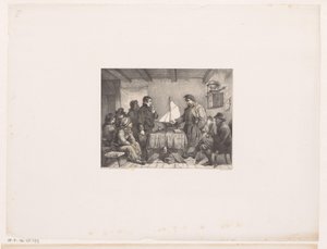 Paiement des mousses - Johannes Christiaan d