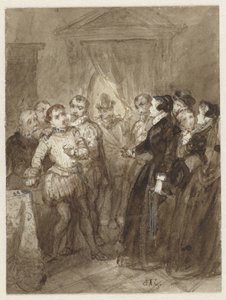 Scène de la guerre de Quatre-Vingts Ans