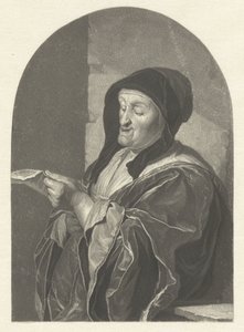 Vieille femme chantant