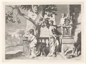 Christ brise une idole - Johannes Glauber