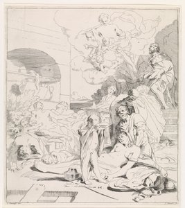 Supplication de saint Roch (Représentations bibliques, mythologiques et allégoriques) - Johannes Glauber