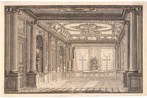 Salle à manger du palais de Chr. VII à Amalienborg