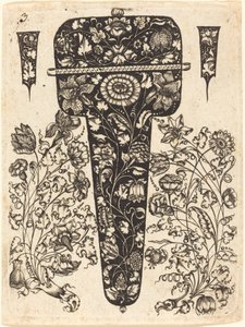 Pendentif orné de fleurs - Johannes Hanias