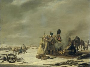 Bivouac à Molodechno, 3-4 décembre 1812 : Un épisode de la retraite de Napoléon de Russie