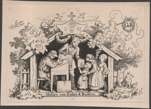 Studio par Gaber & Richter - Johannes Heinrich & Gaber August (1823 1894) Richter