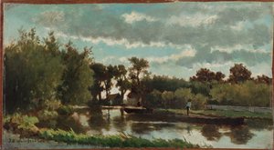 Près de Noorden, XIXe siècle - Johannes Hendrik Weissenbruch