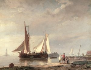 Scène de port