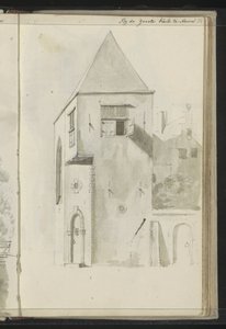 Vue de la ville près de la Grande Église à Hoorn