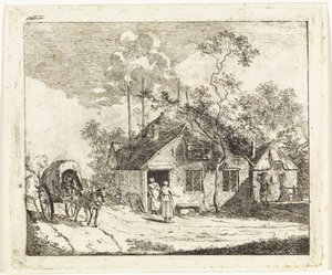 Deux maisons au bord d