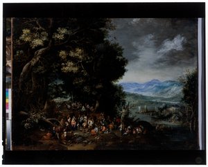 Le Sermon de Jean-Baptiste - Johannes Jakob Hartmann