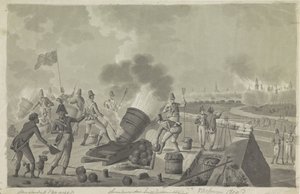 Bombardement de Flessingue par les Britanniques, 1809 - Johannes Jelgerhuis (possibly)