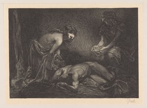 Judith et servante avec la tête et le corps d