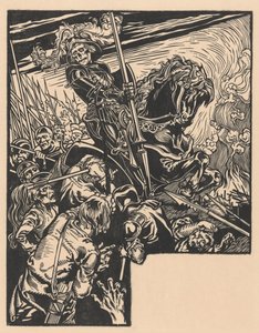 La Mort pendant une bataille - Johannes Josephus Aarts