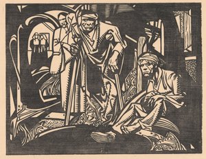 Blessés dans une église - Johannes Josephus Aarts