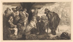 Hommes, femmes et enfants près d