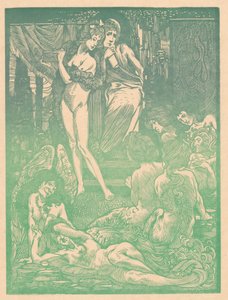 Neuf figures féminines fantastiques - Johannes Josephus Aarts