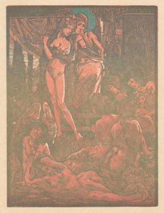 Neuf figures féminines fantastiques - Johannes Josephus Aarts