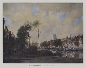 Canal à Rotterdam