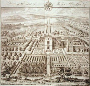 Amney, le siège de Robert Pleydell, Esq. - Johannes Kip