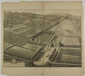 Fair Lawn dans le comté de Kent, planche 49 de Britannia Illustrata