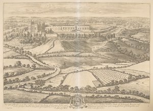 Le château de Bolsover dans le Derbyshire