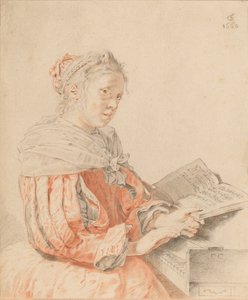 Jeune fille au clavier