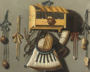 Nature morte en trompe-l