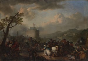 Scène de bataille