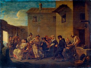 Carnaval à Venise, XVIIe siècle