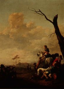 Repos après la Chasse - Johannes Lingelbach