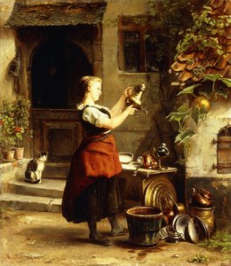 Le Miroir de la Servante - Johannes Moeselagen