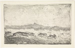 Chasse aux lièvres