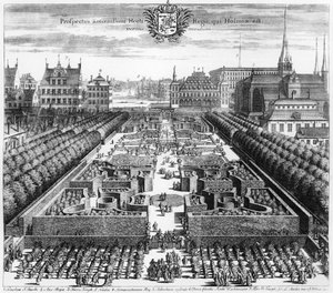 Jardin royal de Stockholm, illustration de 