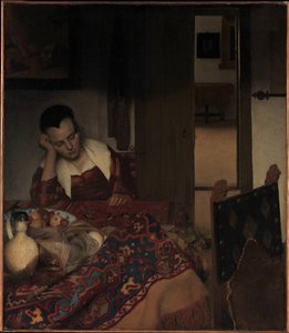 Ein schlafendes Mädchen - Johannes Vermeer