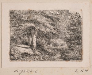 Paysage forestier - Johannes Wilhelm Zillen