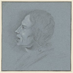 Autoportrait du dessinateur Johannes Ziesenis - Johannes Ziesenis