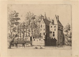 Château avec pont-levis