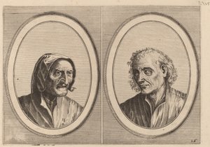 "Foockel Frons-muyl" et "Pietje Hard-loop" - Johannes and Lucas van Doetechum after Pieter Bruegel the Elder
