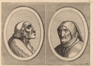 "Pater Muylaert" et "Mater Bille-bloots" - Johannes and Lucas van Doetechum after Pieter Bruegel the Elder